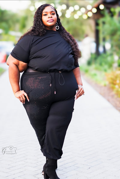 Black Out Jogger Set