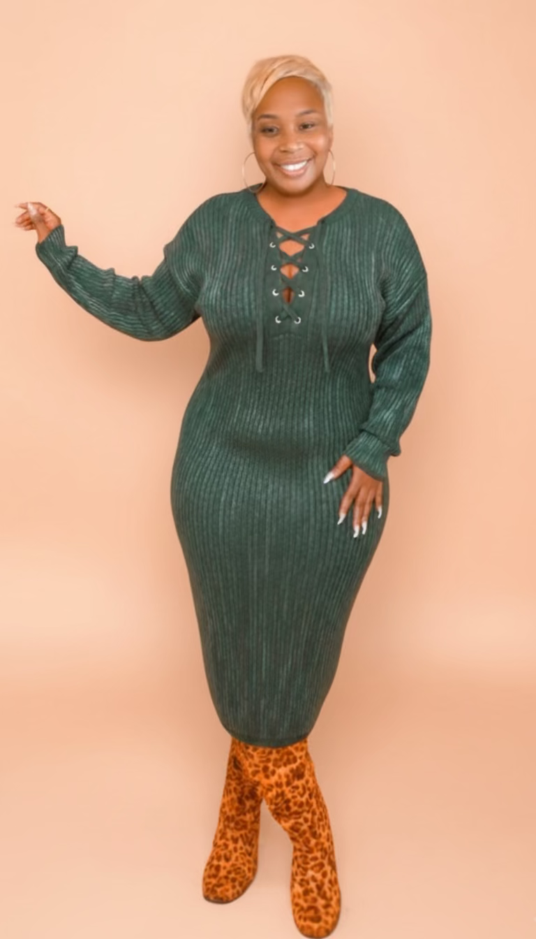 All Season Sweater Dress